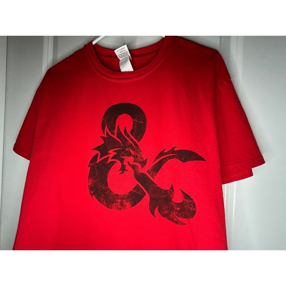 Dungeons & Dragons‎ Ampersand Dragon Graphic T-Shirt Size Mens Large No Flaws